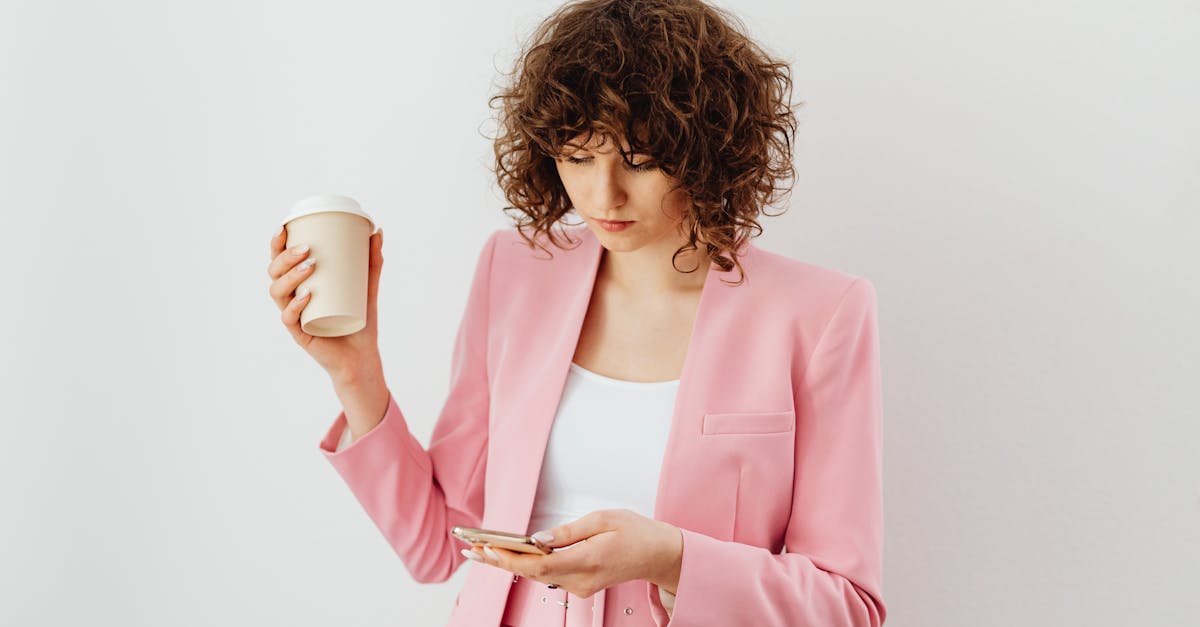 professional woman coffee