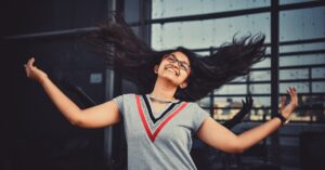 professional woman Hyderabad evening