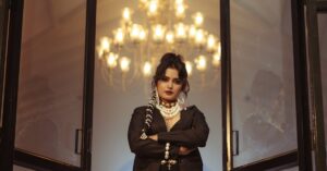 professional woman hyderabad apartment evening