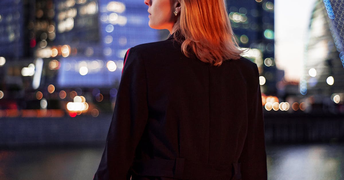 Hyderabad businesswoman contemplating city lights