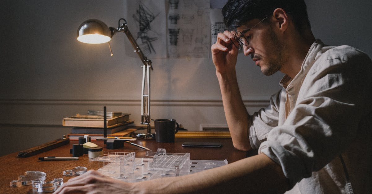 architect working late
