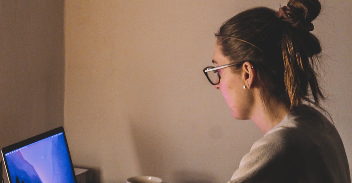 professional woman quiet evening