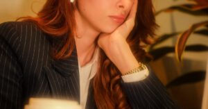 professional woman thinking at night Hyderabad