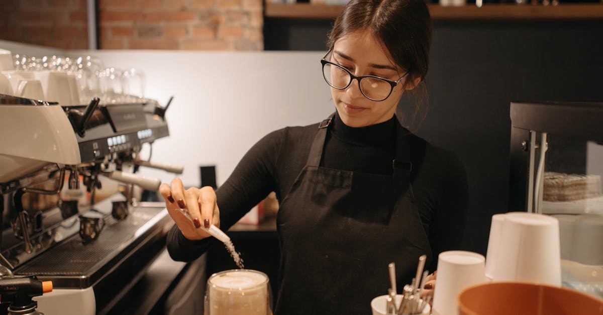 professional woman coffee cafe