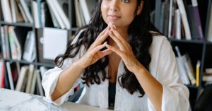professional woman thinking hyderabad
