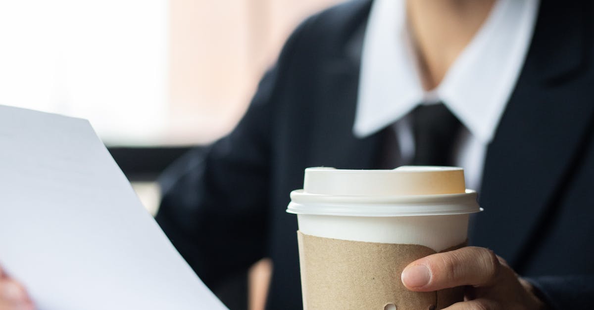 professional woman coffee