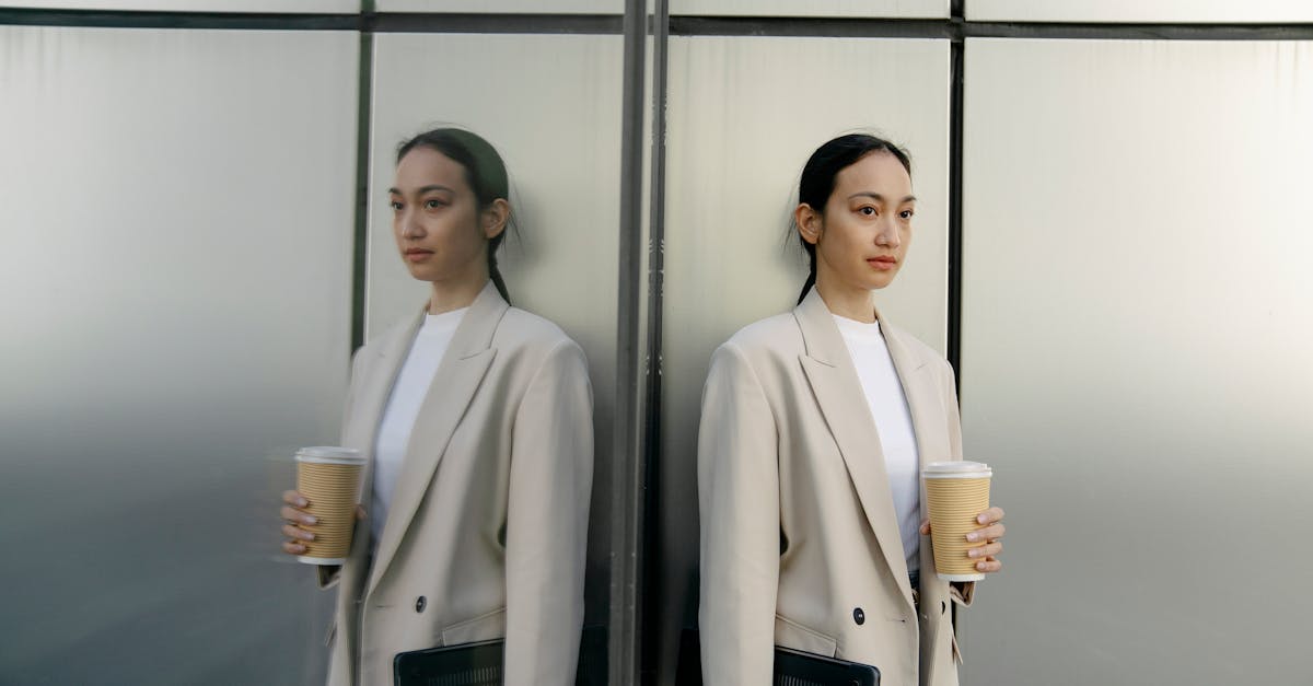 professional woman reflection