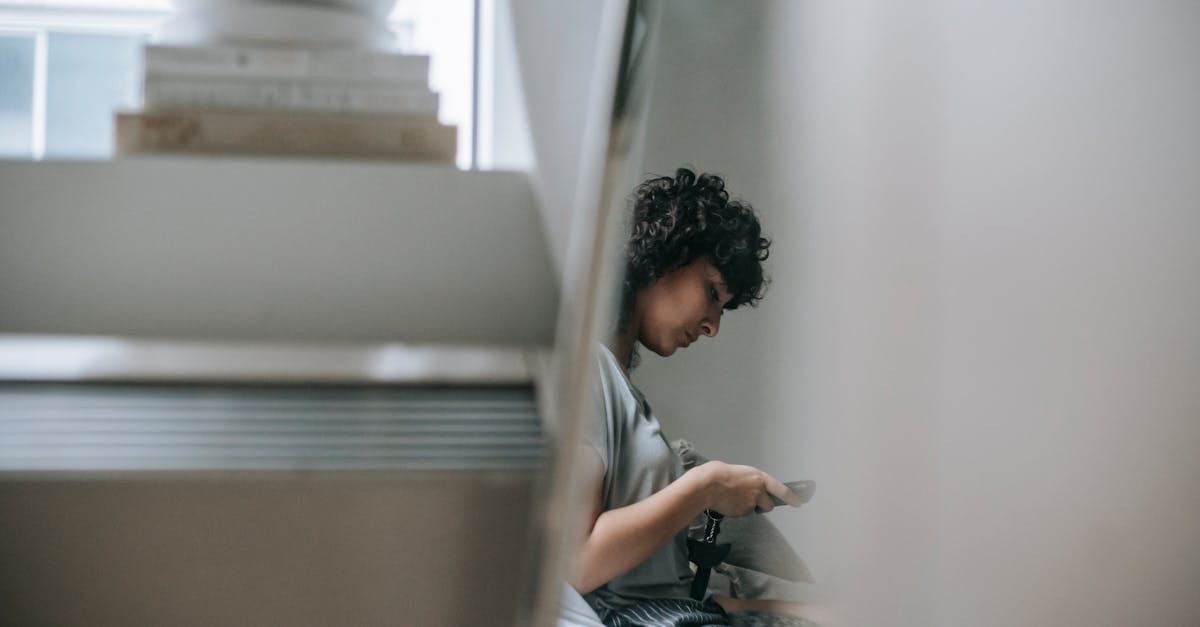 woman alone at home weekend