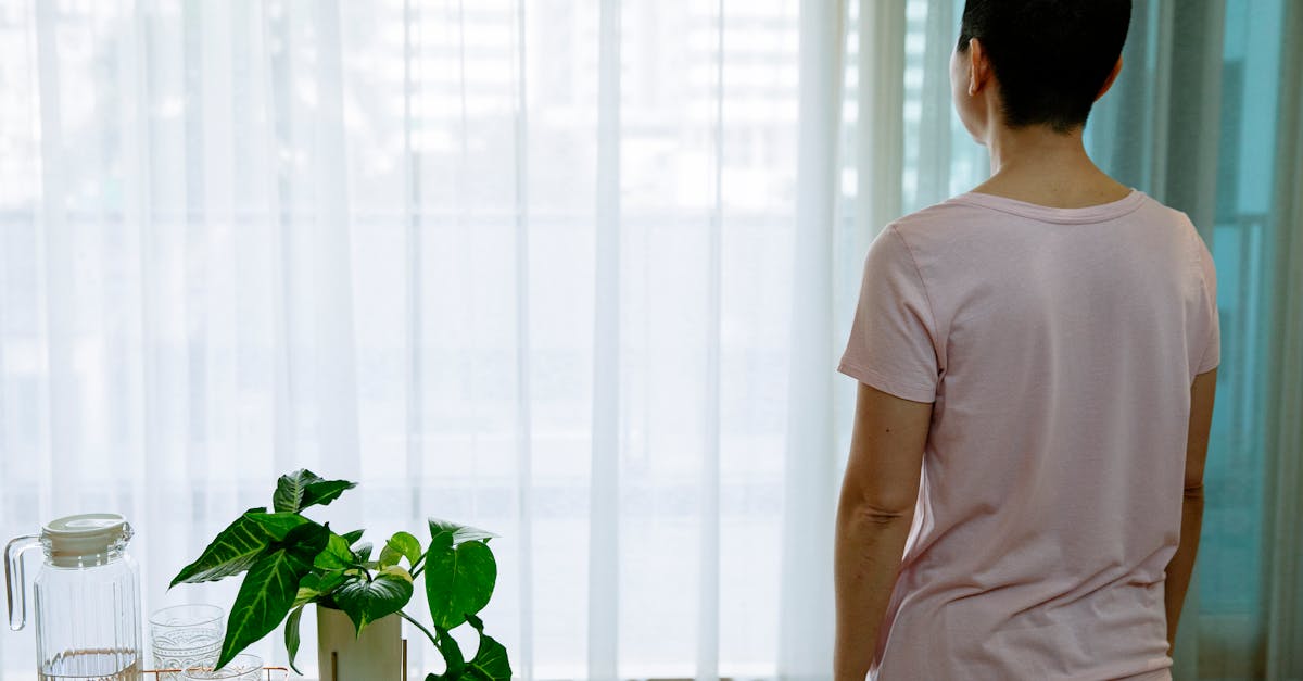 woman alone in apartment