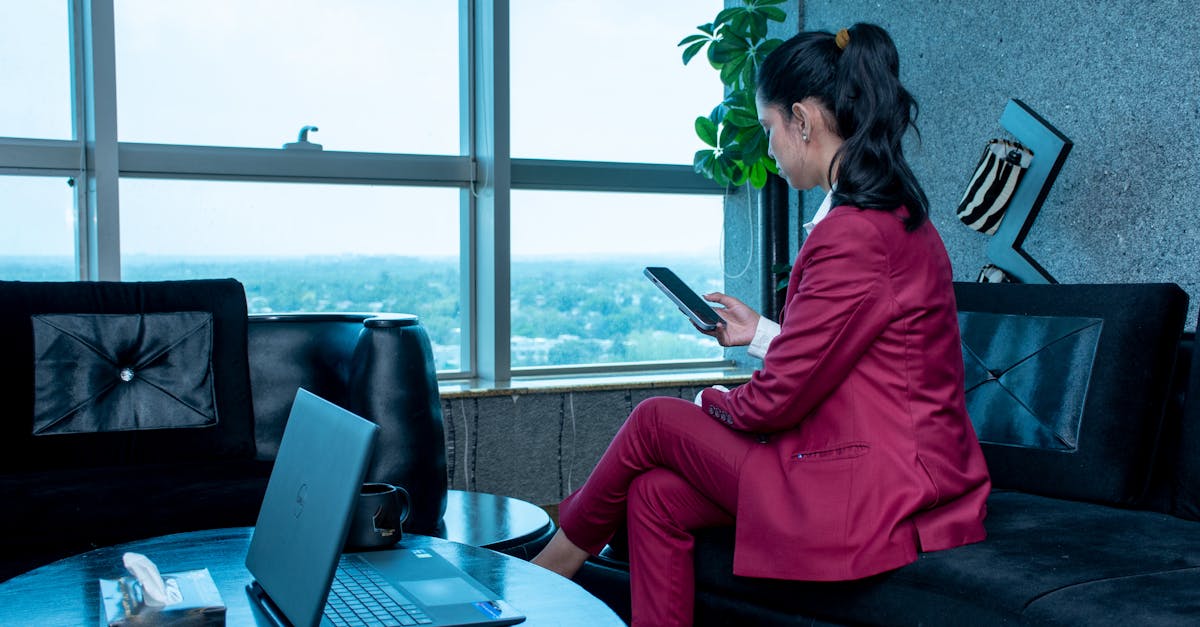professional woman working in Hyderabad office