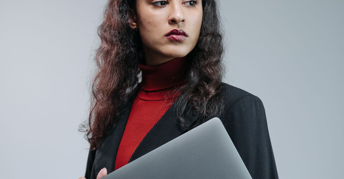 professional woman laptop Hyderabad