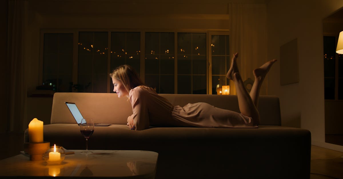 professional woman alone at home evening