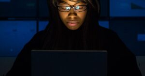 woman software engineer late night hyderabad