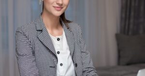 professional woman Hyderabad laptop