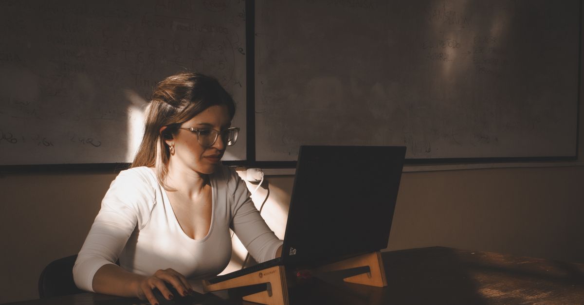 professional woman laptop evening hyderabad